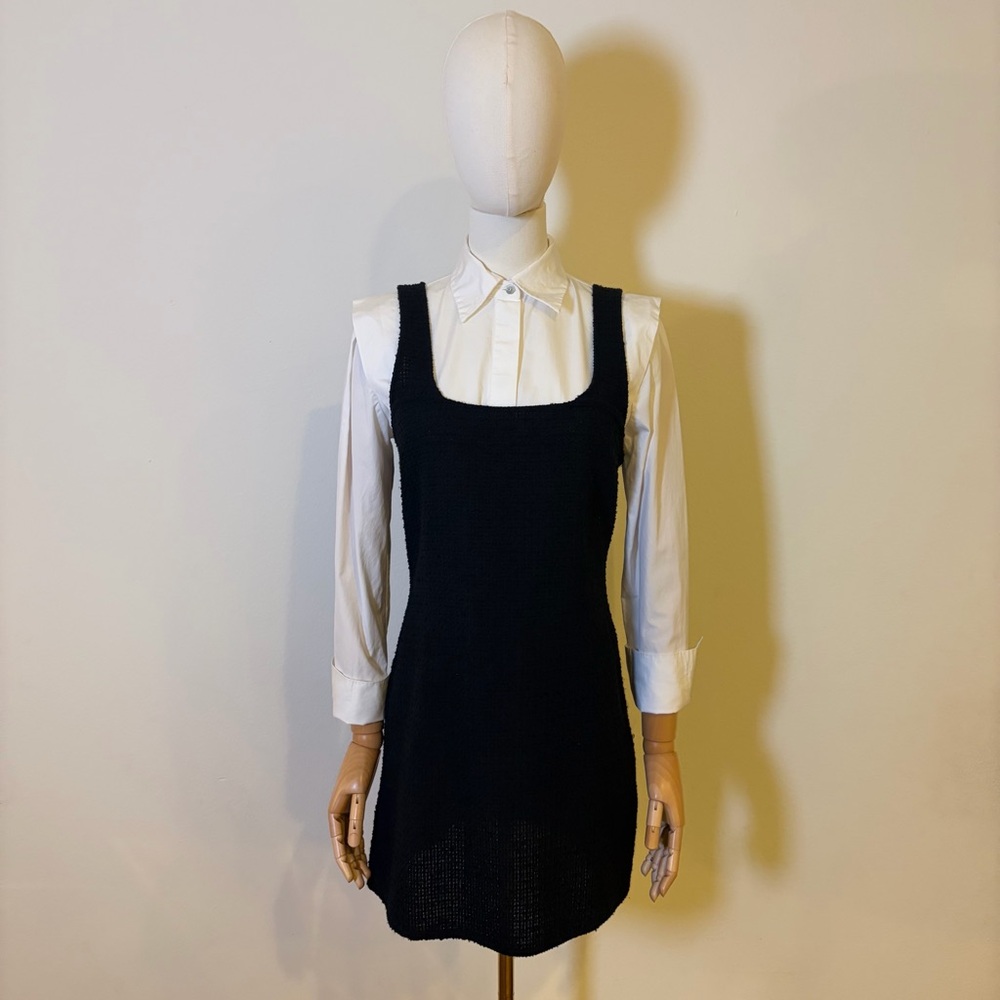 H&M Divided Bouclé Tweed Mini Dress – Size S